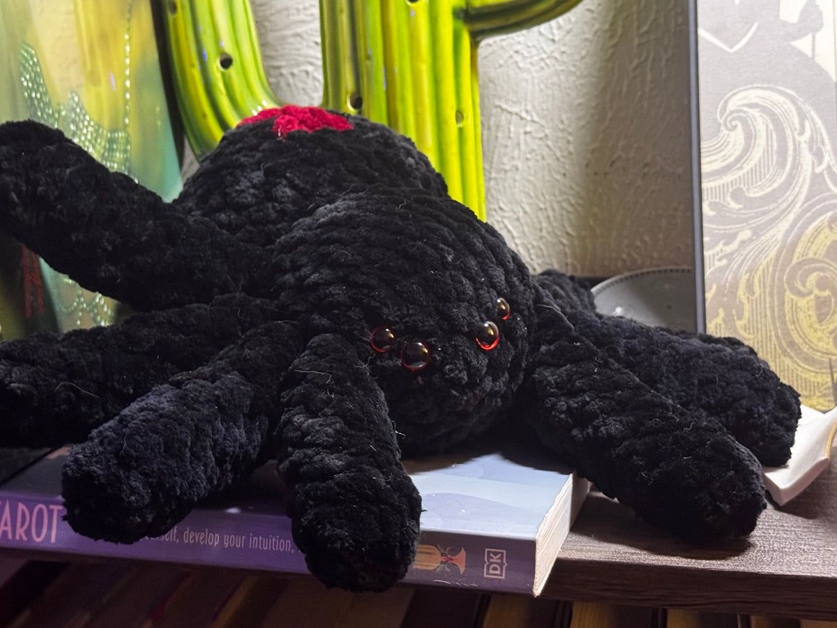 Crochet Black Widow Amigurumi