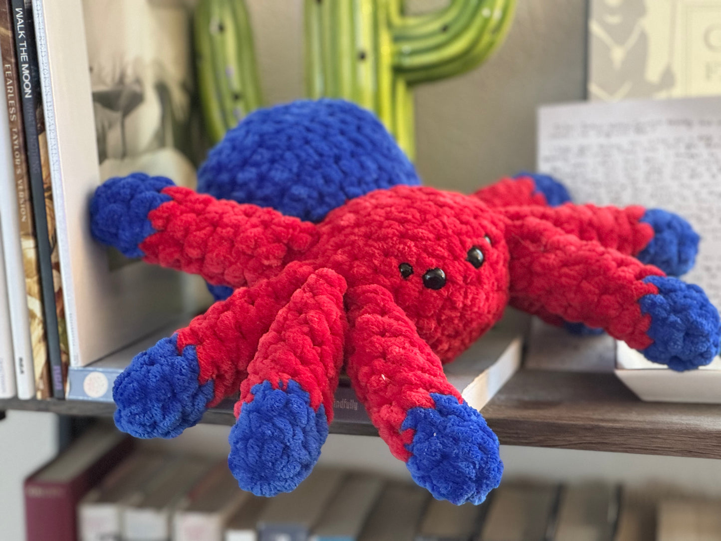 Crochet Peter the Amigurumi Spider