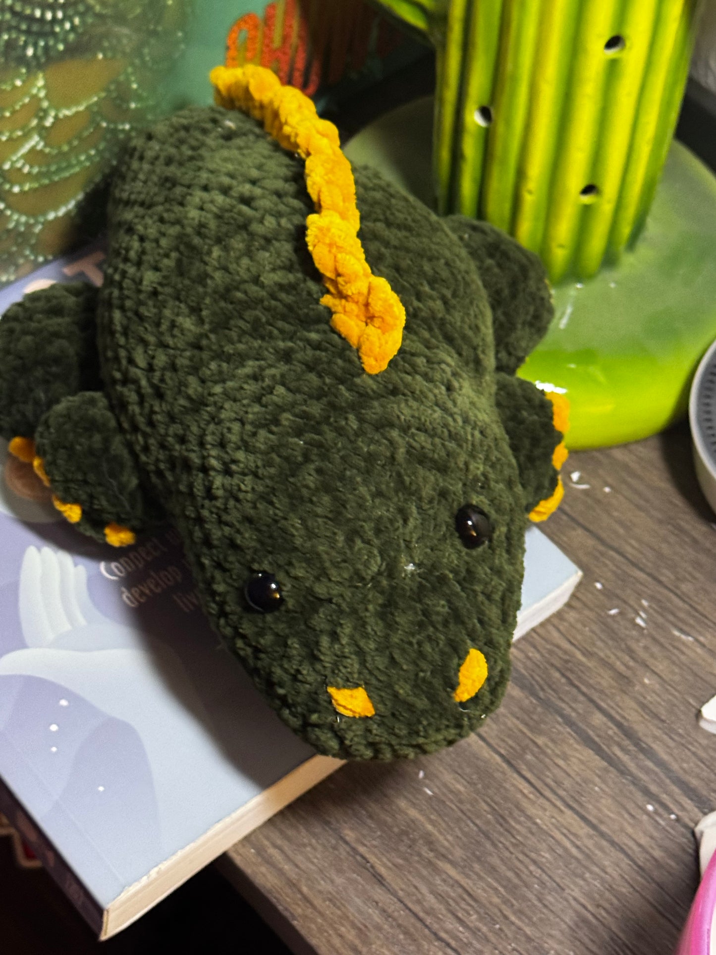 Mini Loki the Alligator Amigurumi