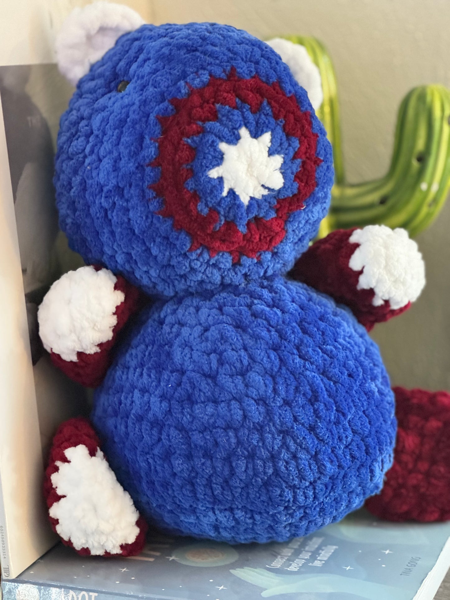 Capybara America Crocheted Amigurumi