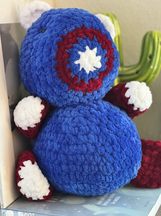 Capybara America Crocheted Amigurumi