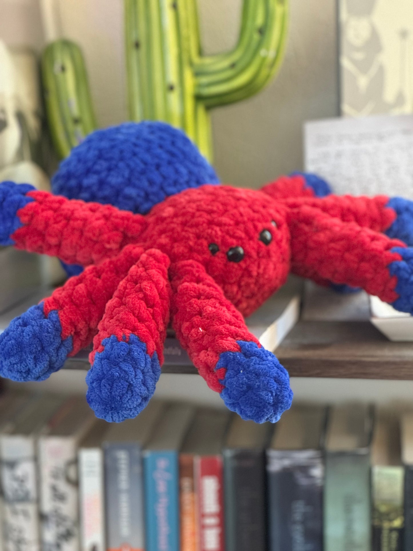 Crochet Peter the Amigurumi Spider