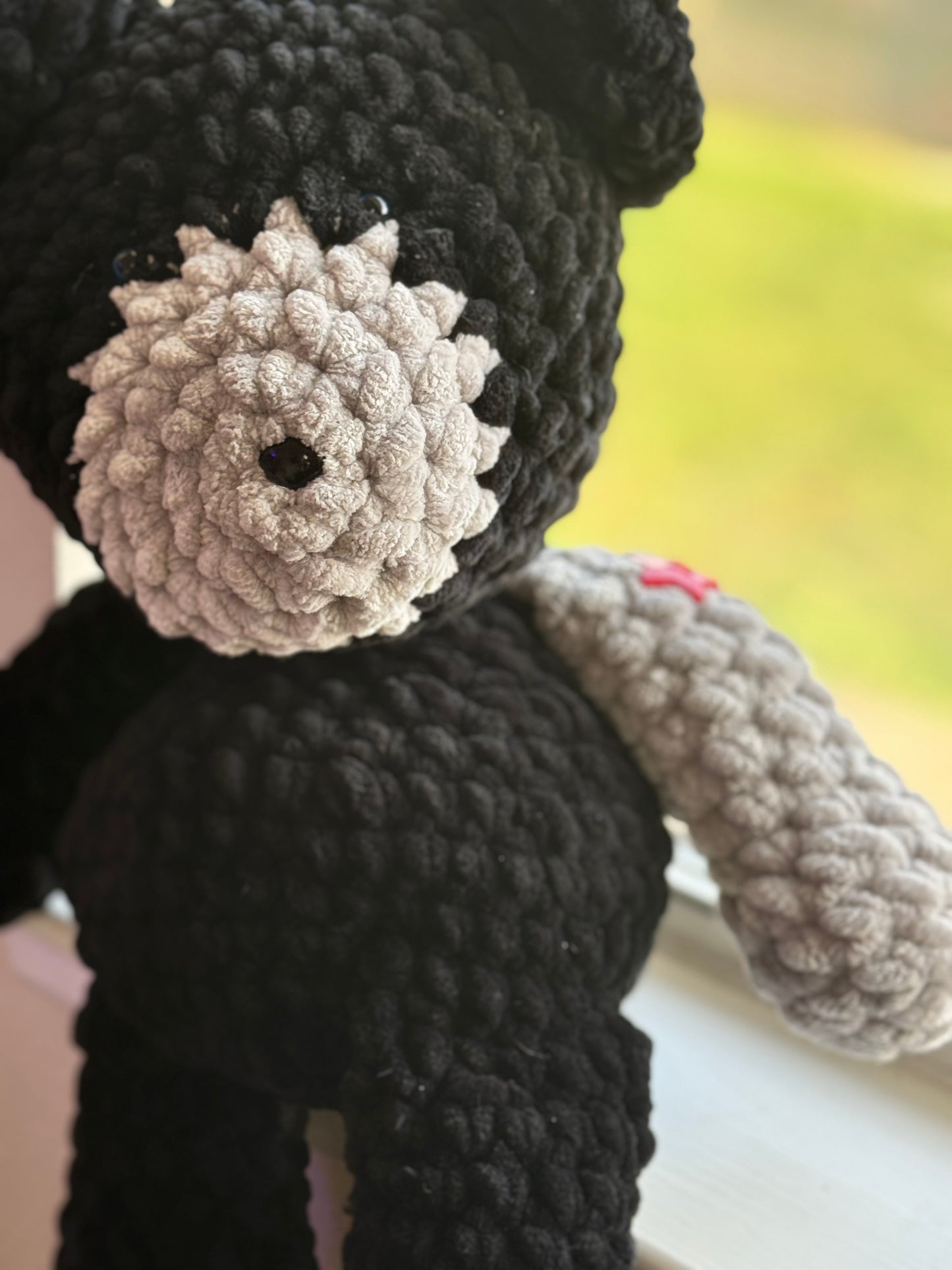 Cuddly Bucky Barnes Crocheted Amigurumi Bear