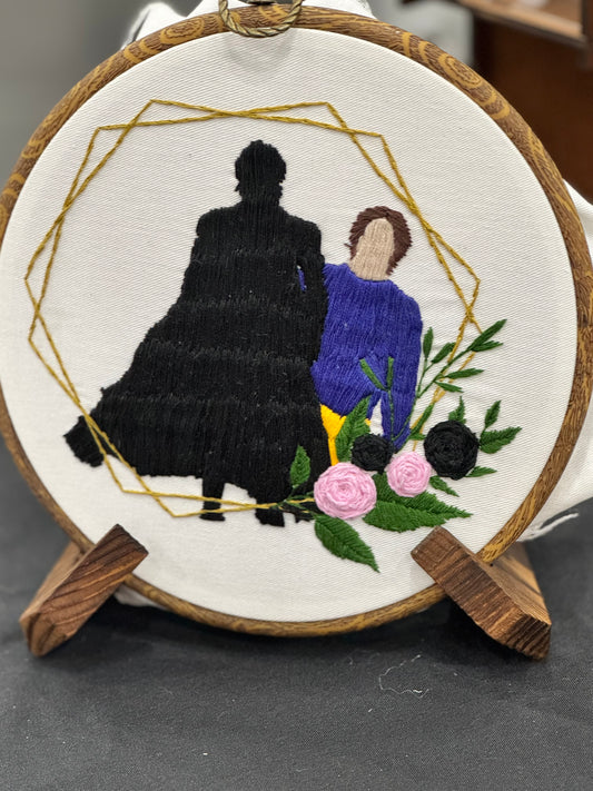 Custom Embroidery with 8in Hoop