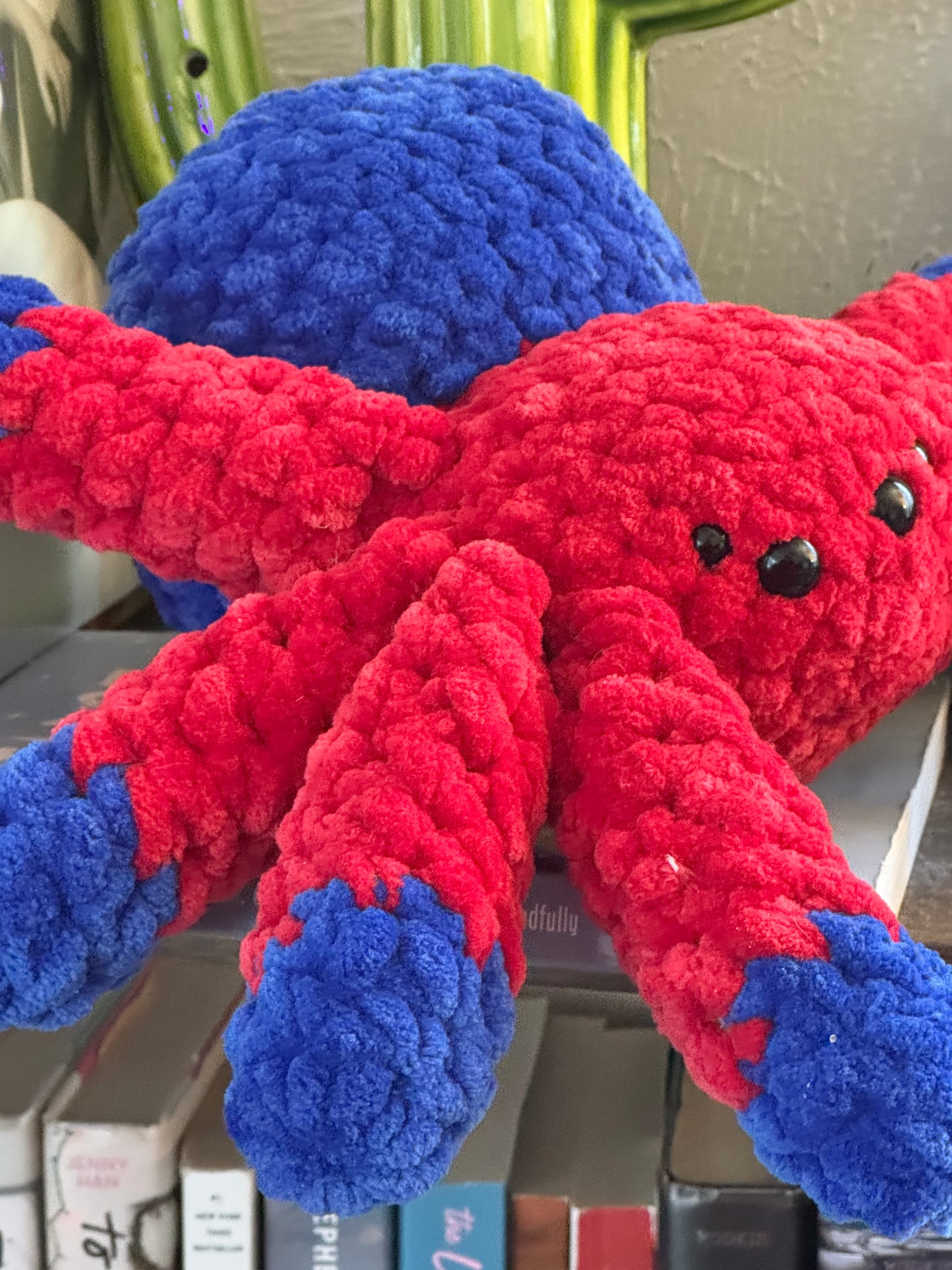 Crochet Peter the Amigurumi Spider