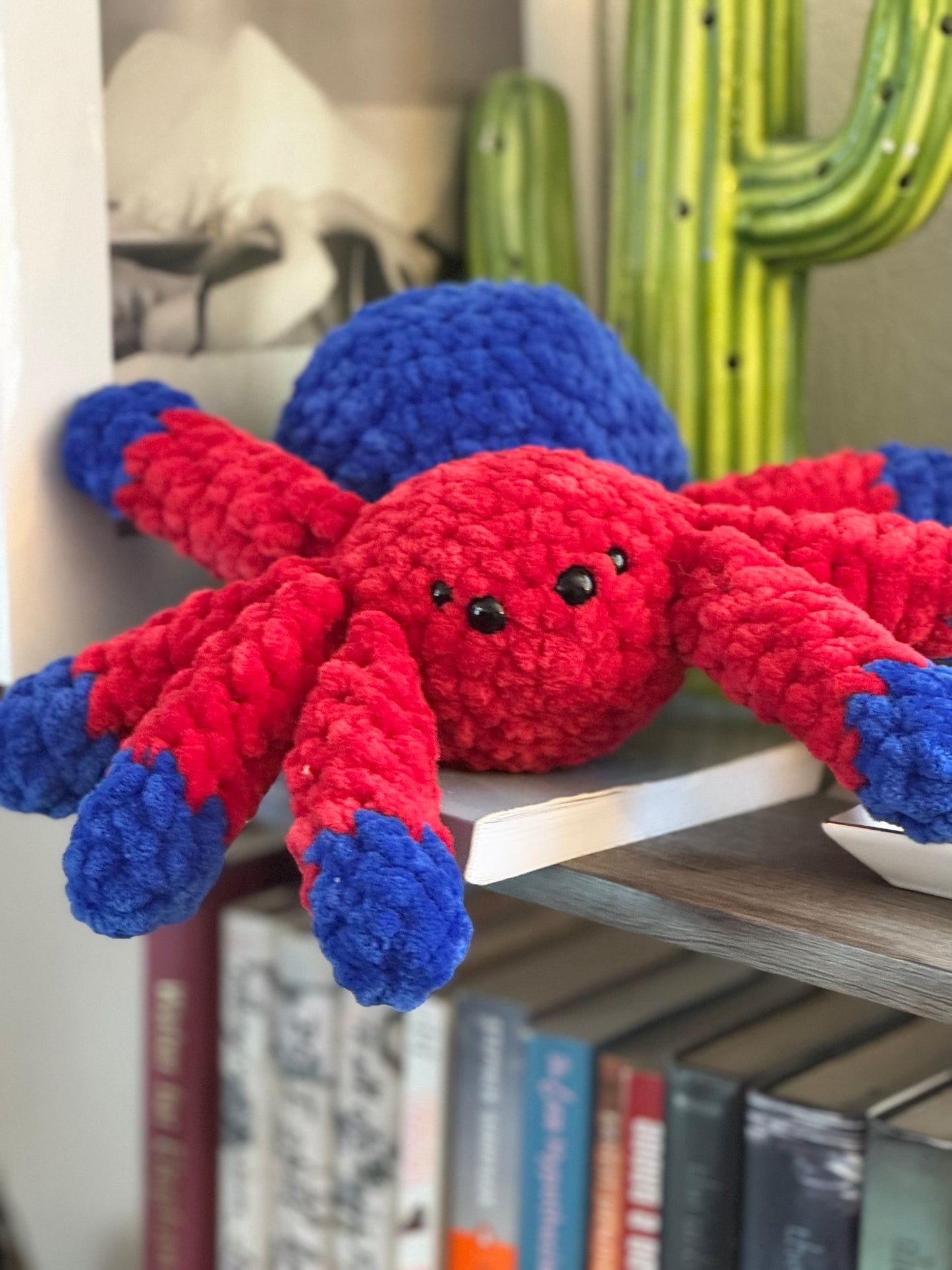 Crochet Peter the Amigurumi Spider